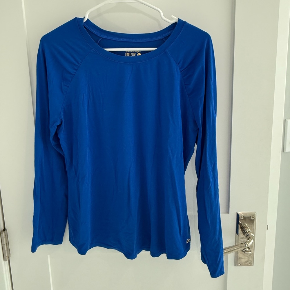 Lilly Pulitzer Luxletic Blue Long Sleeve Tee